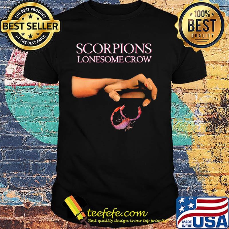 Scorpions band lonesome crow shirt