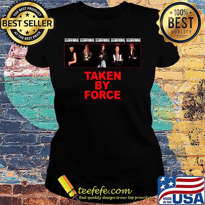 Scorpions band take by force s Ladies tee Scorpions band take by force s Ladies tee