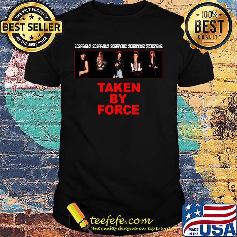 Scorpions band take by force shirt Scorpions band take by force shirt