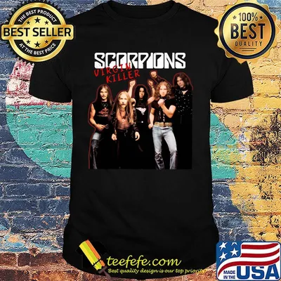 Scorpions band virgin killer shirt