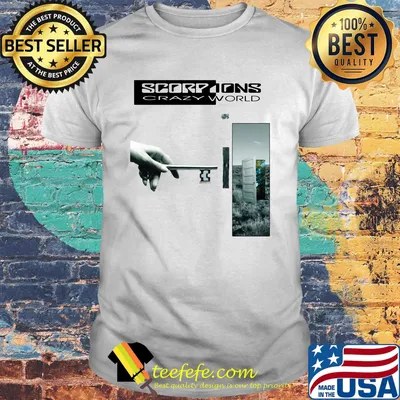 Scorpions crazy world tour 2008 shirt