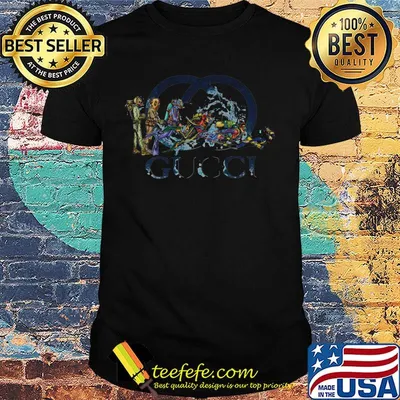 Scuba diving gucci logo shirt
