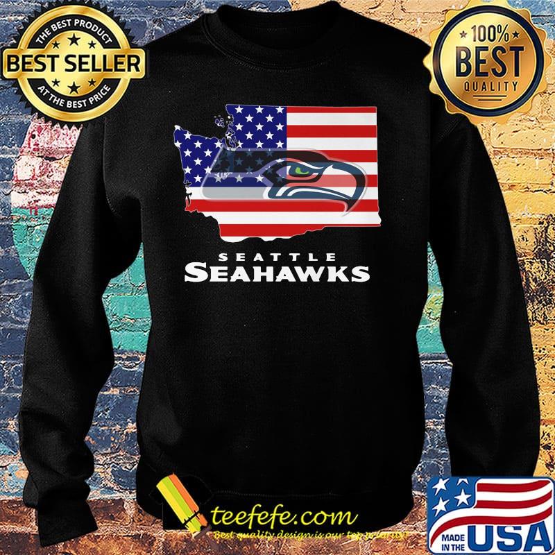 Seattle seahawks american flag happy independence day s Sweater Seattle seahawks american flag happy independence day s Sweater