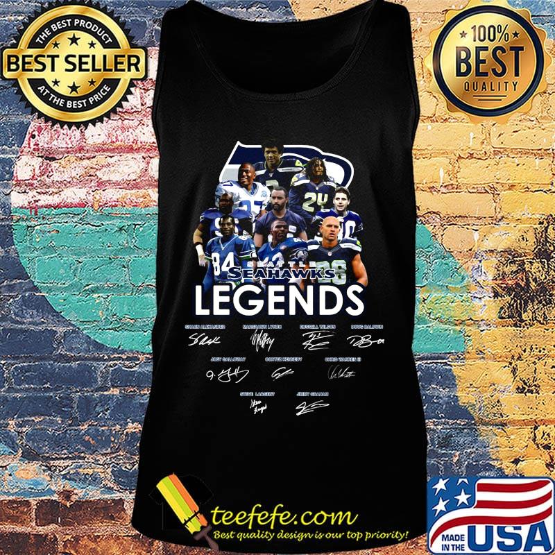 Seattle seahawks legends signatures s Tank top Seattle seahawks legends signatures s Tank top