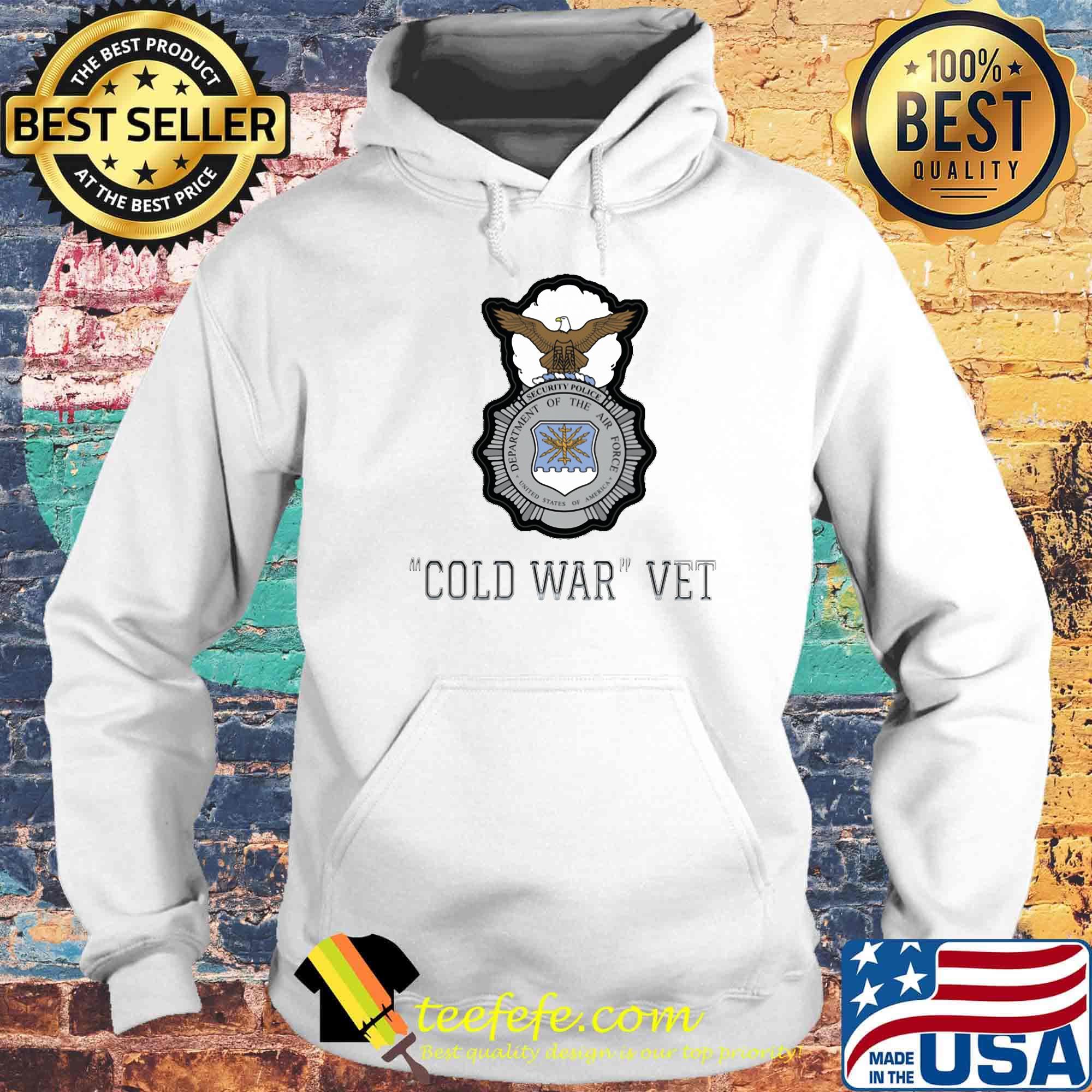 Security police department of the air force cold war vet s Hoodie Security police department of the air force cold war vet s Hoodie
