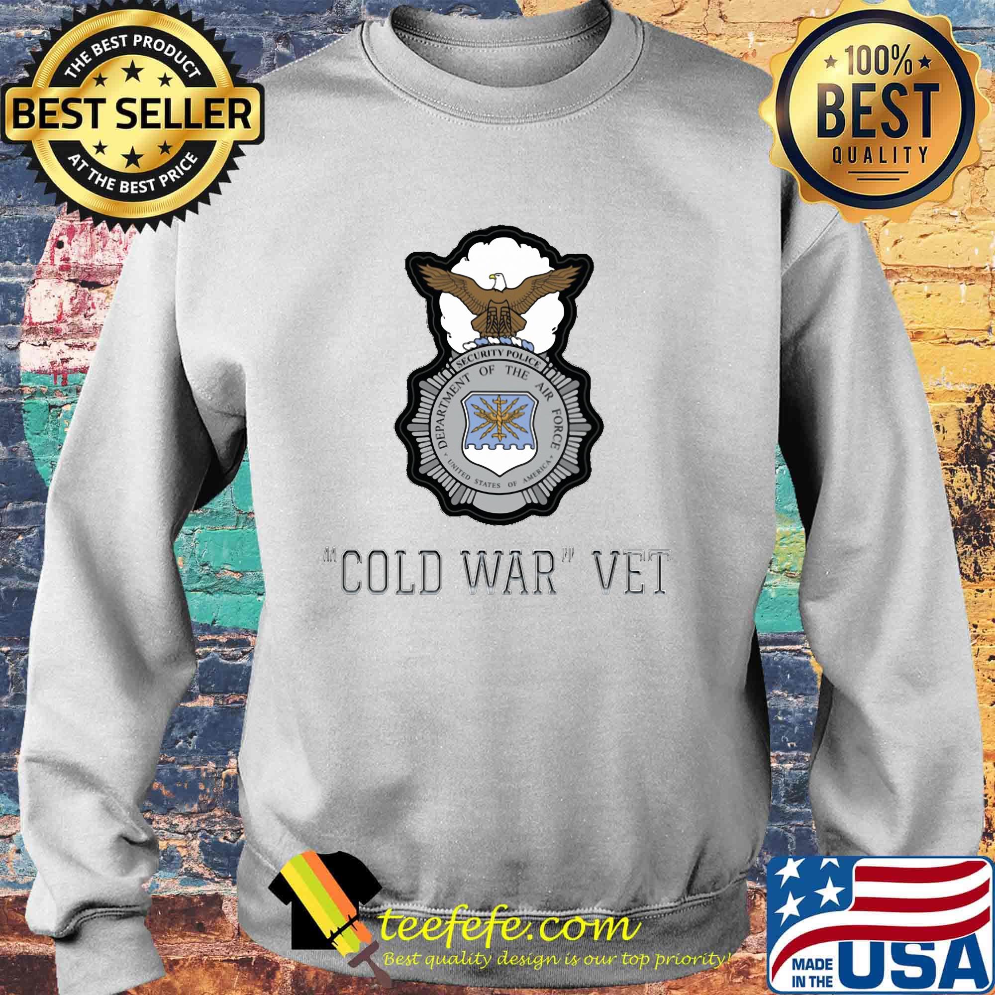 Security police department of the air force cold war vet s Sweater Security police department of the air force cold war vet s Sweater