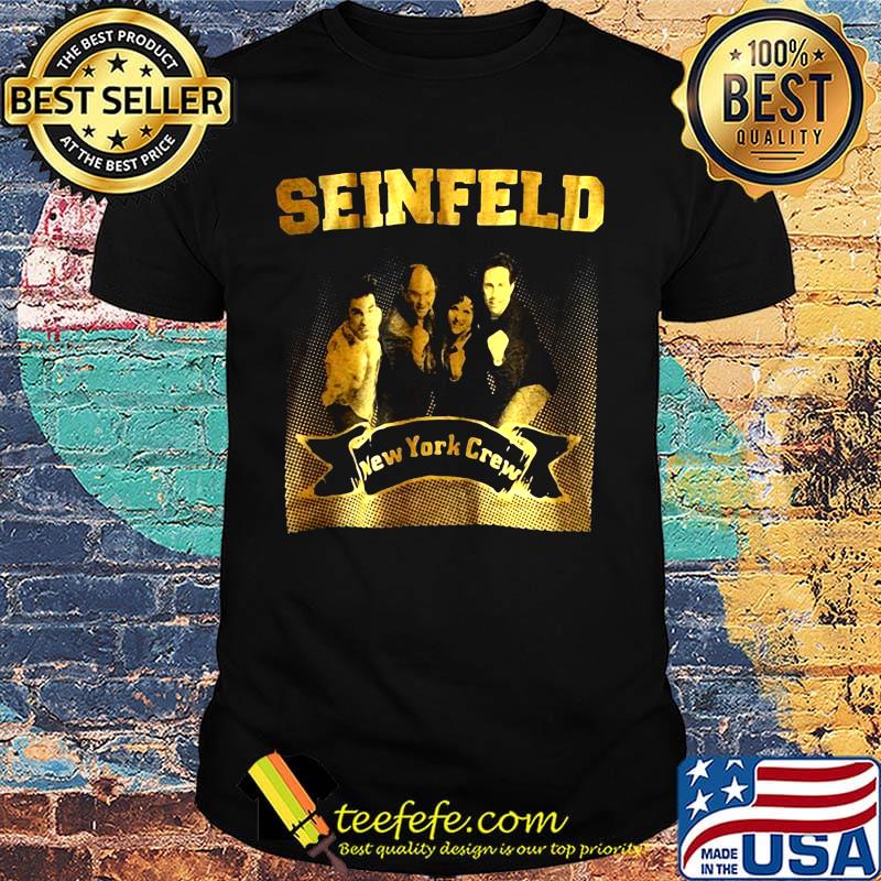 Seinfeld New York crew 2 sided shirt Seinfeld New York crew 2 sided shirt