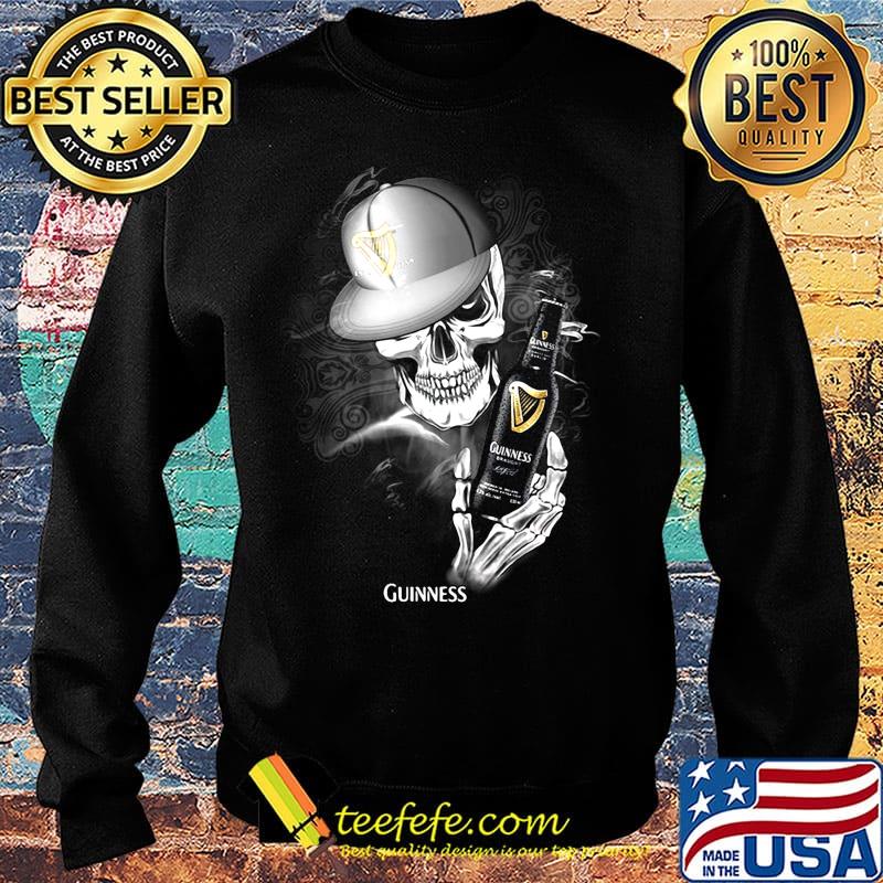 Skeleton holding guinness beer logo s Sweater Skeleton holding guinness beer logo s Sweater