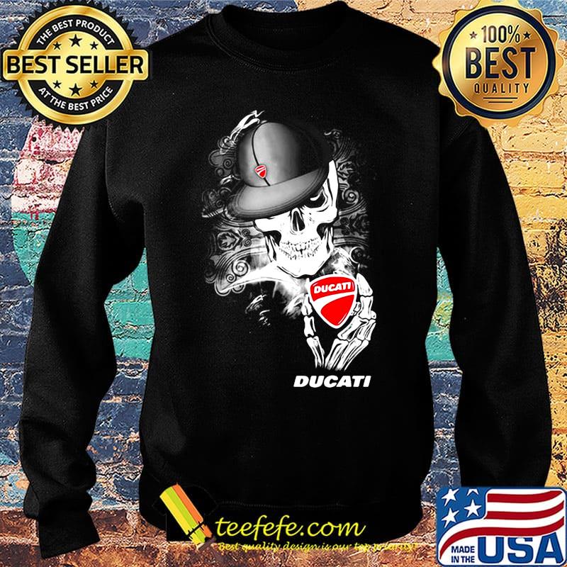 Skeleton skull ducati logo s Sweater Skeleton skull ducati logo s Sweater