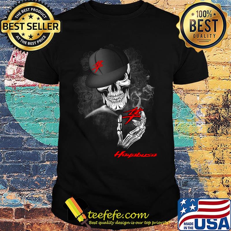 Skeleton skull hayabusa logo shirt Skeleton skull hayabusa logo shirt