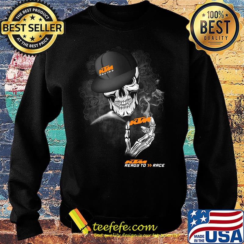 Skeleton skull ktm ready to race logo s Sweater Skeleton skull ktm ready to race logo s Sweater