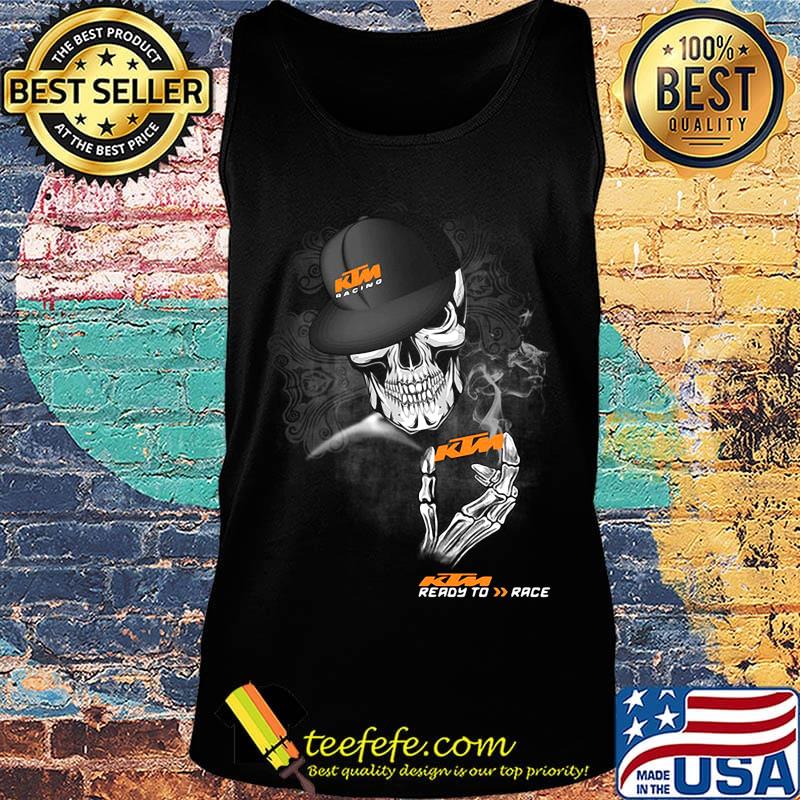 Skeleton skull ktm ready to race logo s Tank top Skeleton skull ktm ready to race logo s Tank top
