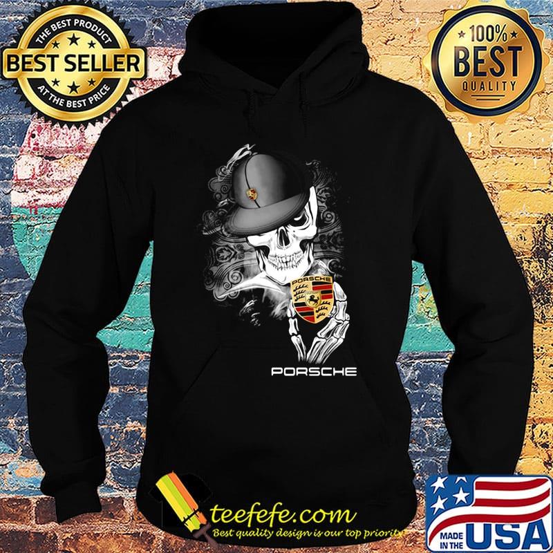 Skeleton skull porsche logo s Hoodie Skeleton skull porsche logo s Hoodie