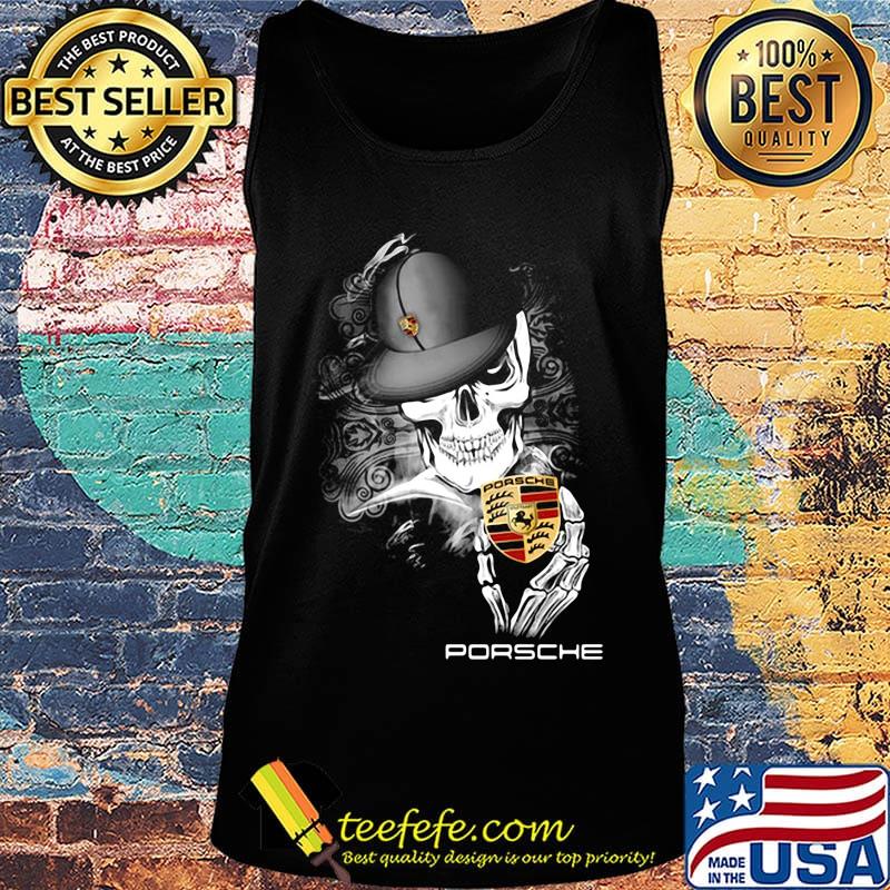 Skeleton skull porsche logo s Tank top Skeleton skull porsche logo s Tank top