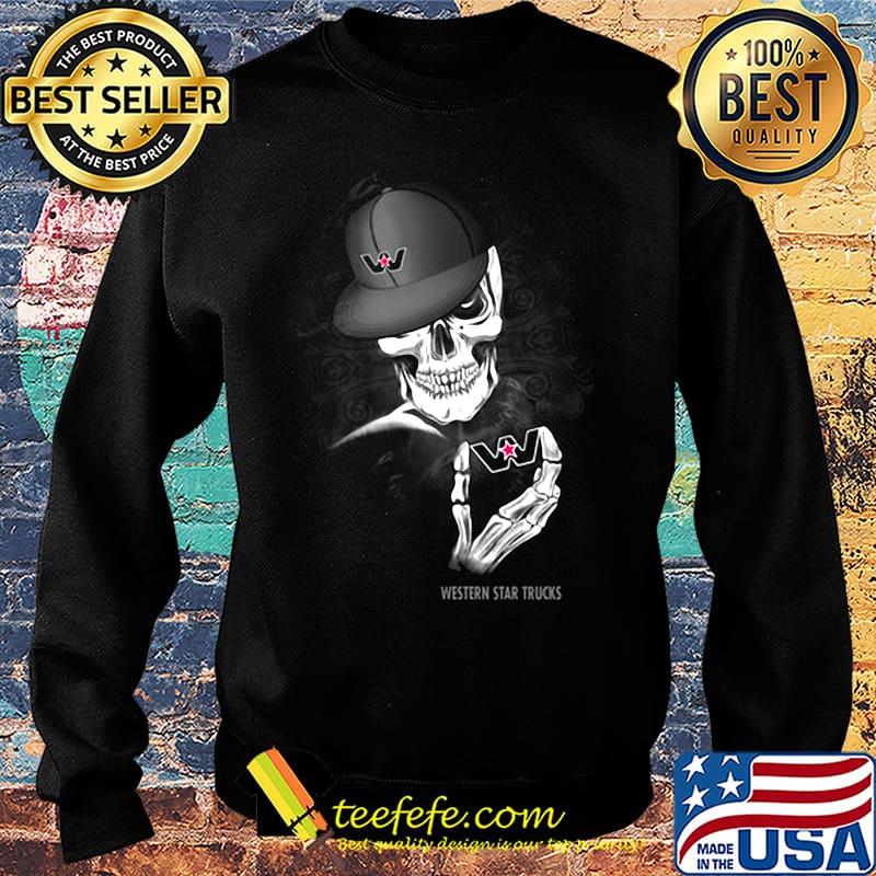 Skeleton skull western star trucks s Sweater Skeleton skull western star trucks s Sweater