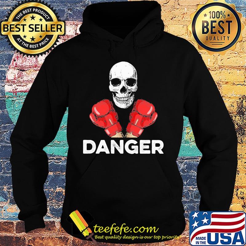 Skull boxing player danger s Hoodie Skull boxing player danger s Hoodie