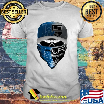 Skull mask los angeles dodgers and los angeles raiders shirt