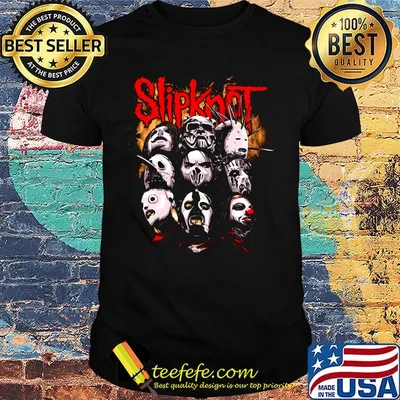 Slipknot band happy halloween characters  shirt