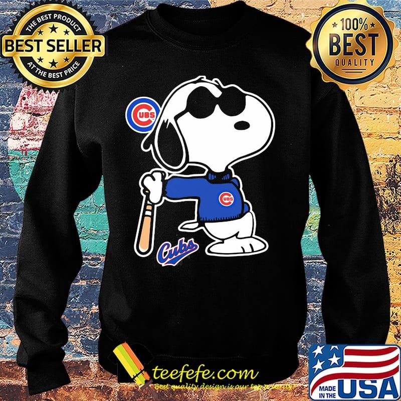 Snoopy chicago cubs baseball player s Sweater Snoopy chicago cubs baseball player s Sweater
