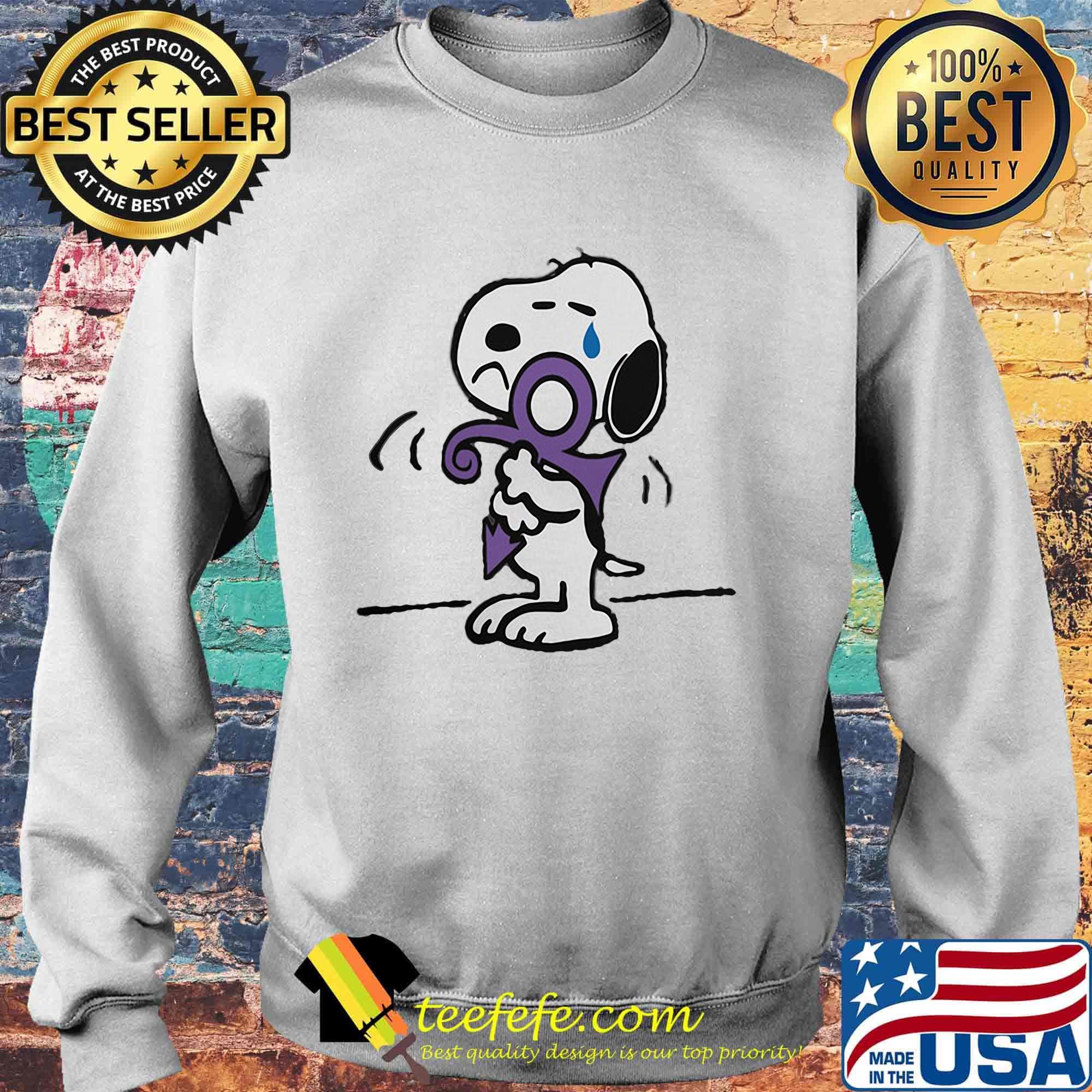 Snoopy hug prince logo s Sweater Snoopy hug prince logo s Sweater