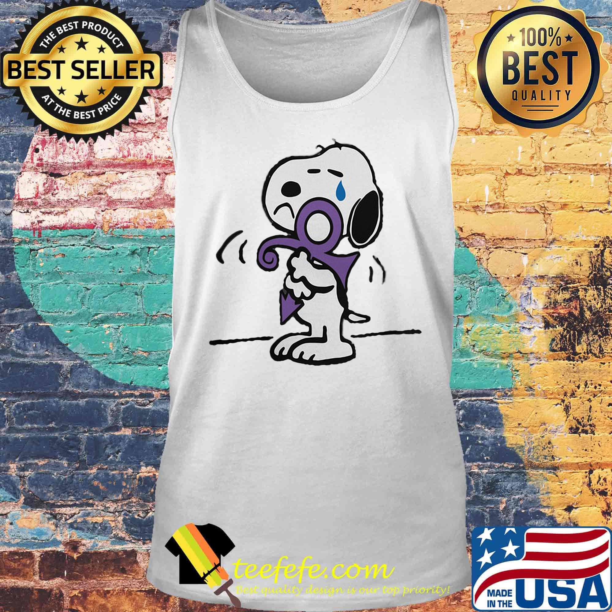 Snoopy hug prince logo s Tank top Snoopy hug prince logo s Tank top