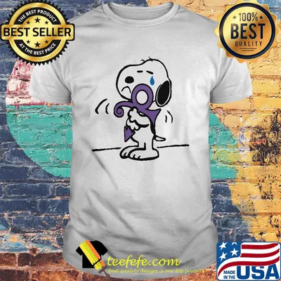Snoopy hug prince logo shirt