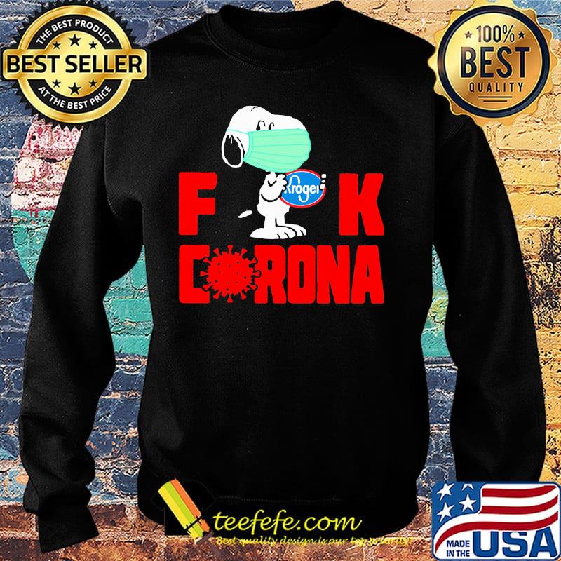Snoopy mask hug kroger fuck coronavirus s Sweater Snoopy mask hug kroger fuck coronavirus s Sweater