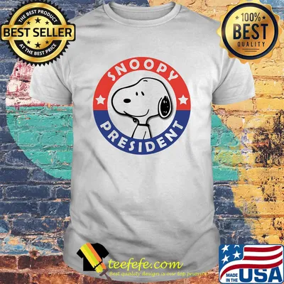 Snoopy president stars 2020 shirt