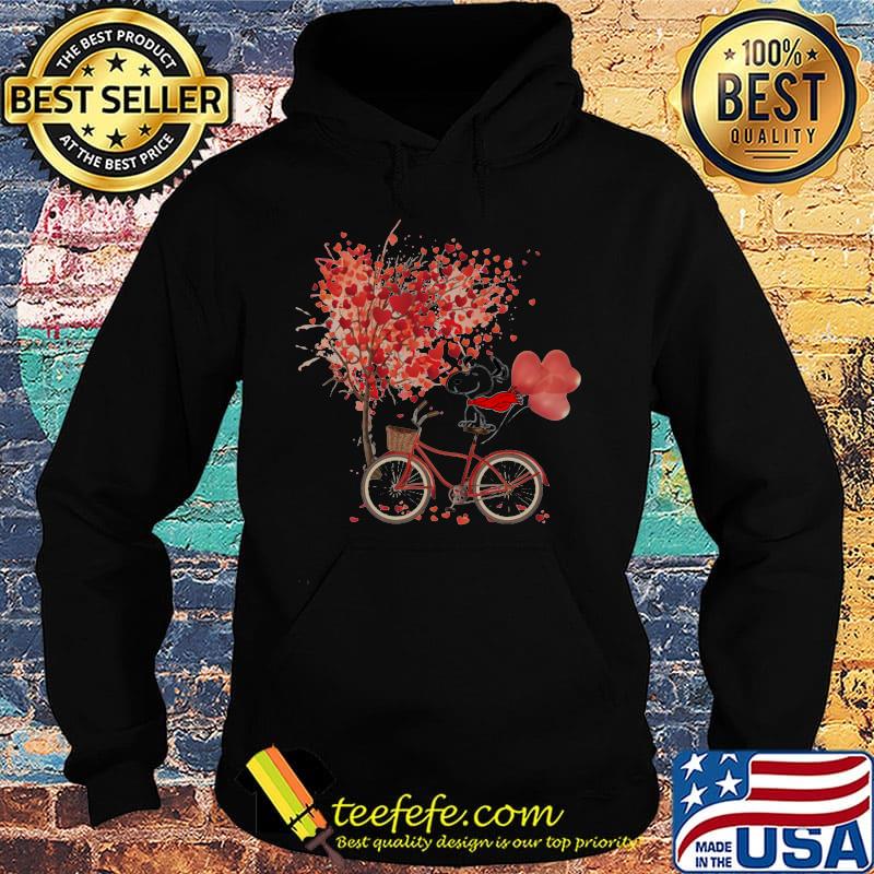 Snoopy ride a bicycle ride a bicycle pine needles fall baloon s Hoodie Snoopy ride a bicycle ride a bicycle pine needles fall baloon s Hoodie