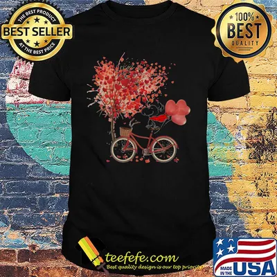 Snoopy ride a bicycle ride a bicycle pine needles fall baloon shirt