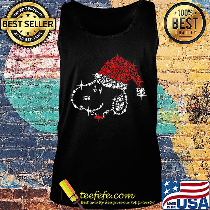 Snoopy santa merry christmas diamond s Tank top Snoopy santa merry christmas diamond s Tank top