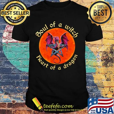 soul of a witch heart of a dragon moonblood shirt