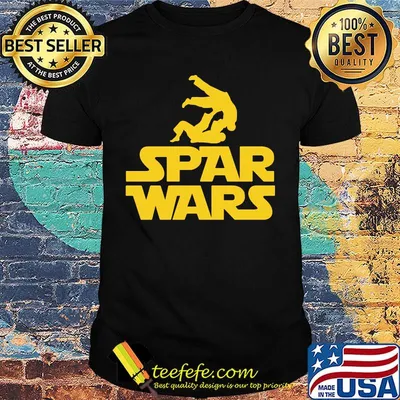 Spar wars martial arts taekwondo karate shirt