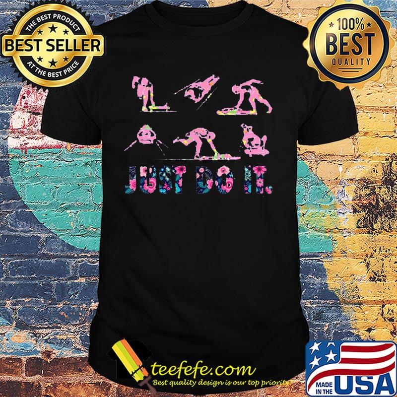 Sports just do it flowers shirt Sports just do it flowers shirt
