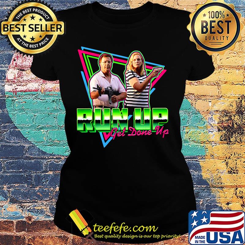 St louis couple guns run up get done up light s Ladies tee St louis couple guns run up get done up light s Ladies tee