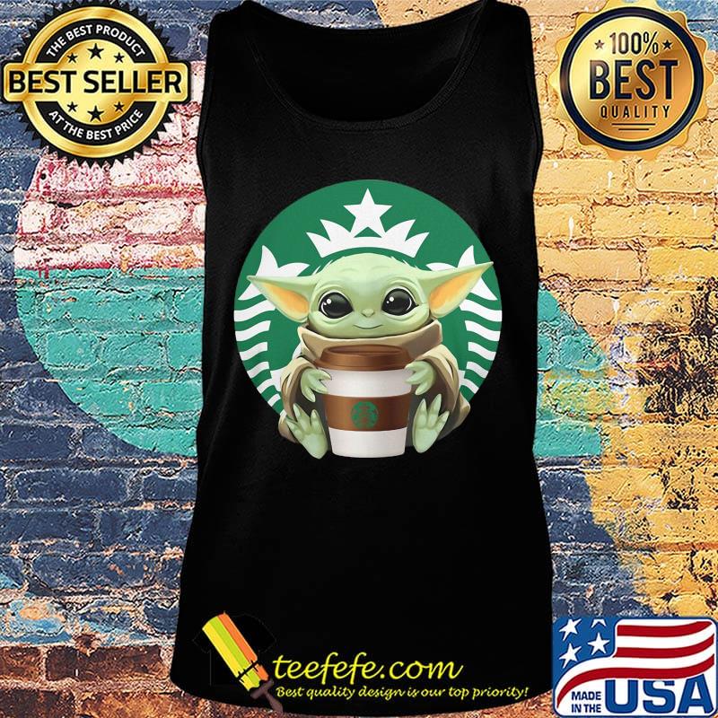 Star wars baby yoda hug coffee starbucks s Tank top Star wars baby yoda hug coffee starbucks s Tank top