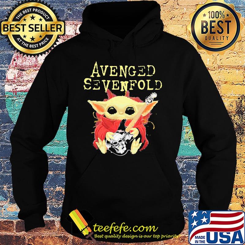Star wars baby yoda hug guitar avenged sevenfold s Hoodie Star wars baby yoda hug guitar avenged sevenfold s Hoodie