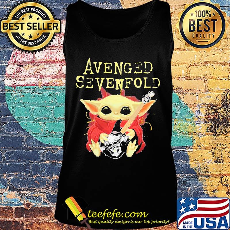 Star wars baby yoda hug guitar avenged sevenfold s Tank top Star wars baby yoda hug guitar avenged sevenfold s Tank top