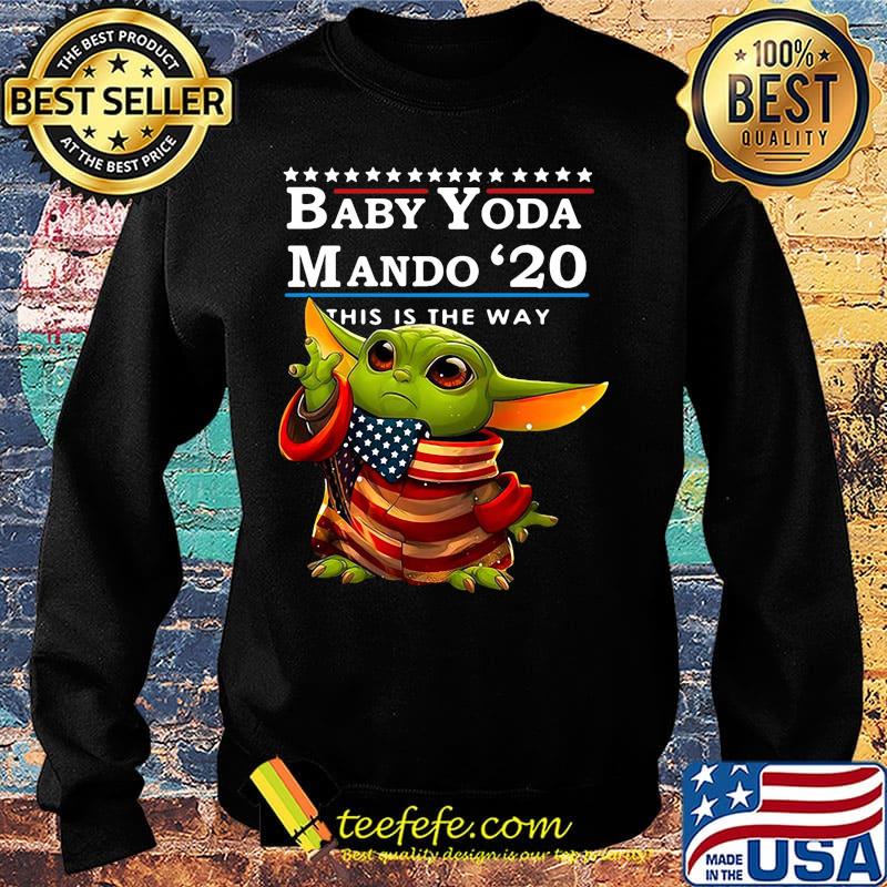 Star wars baby yoda mando 2020 this is the way s Sweater Star wars baby yoda mando 2020 this is the way s Sweater