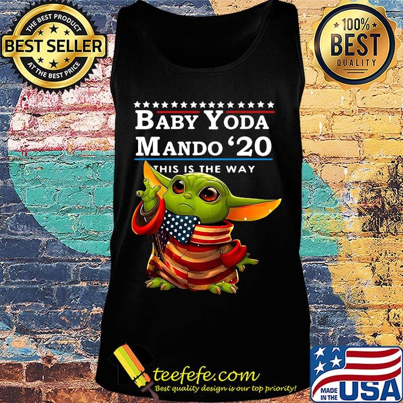 Star wars baby yoda mando 2020 this is the way s Tank top Star wars baby yoda mando 2020 this is the way s Tank top