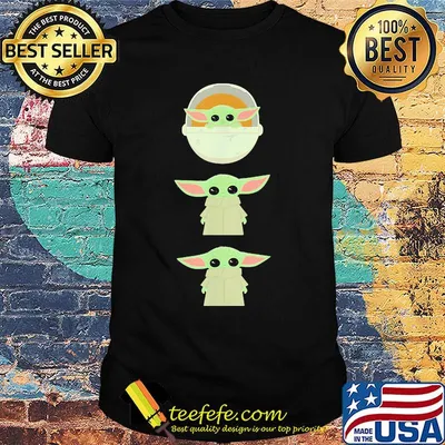 Star wars baby yoda vintage shirt