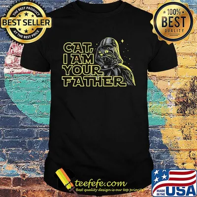 Star Wars Cat I am your father shirt