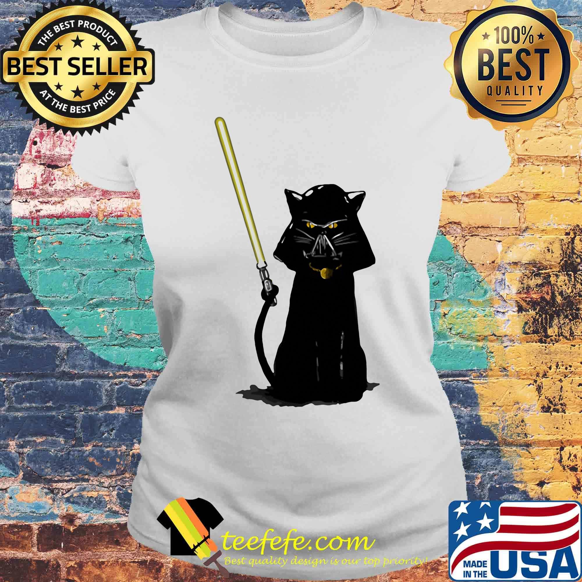 Star wars darth vader cat s Laides tee Star wars darth vader cat s Laides tee