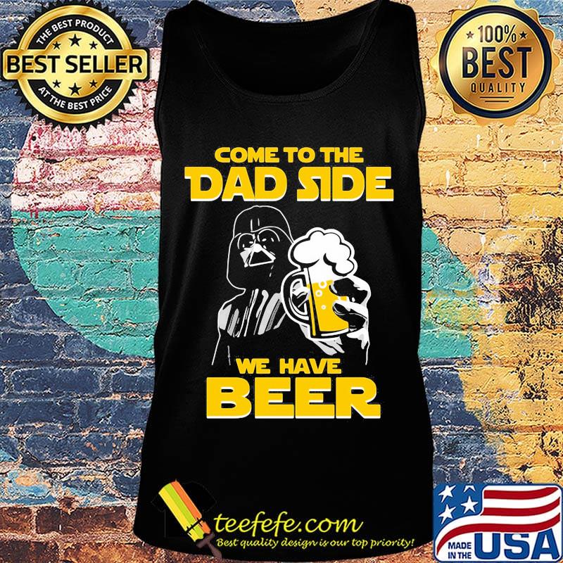 Star wars darth vader come to the dark side we have beer s Tank top Star wars darth vader come to the dark side we have beer s Tank top