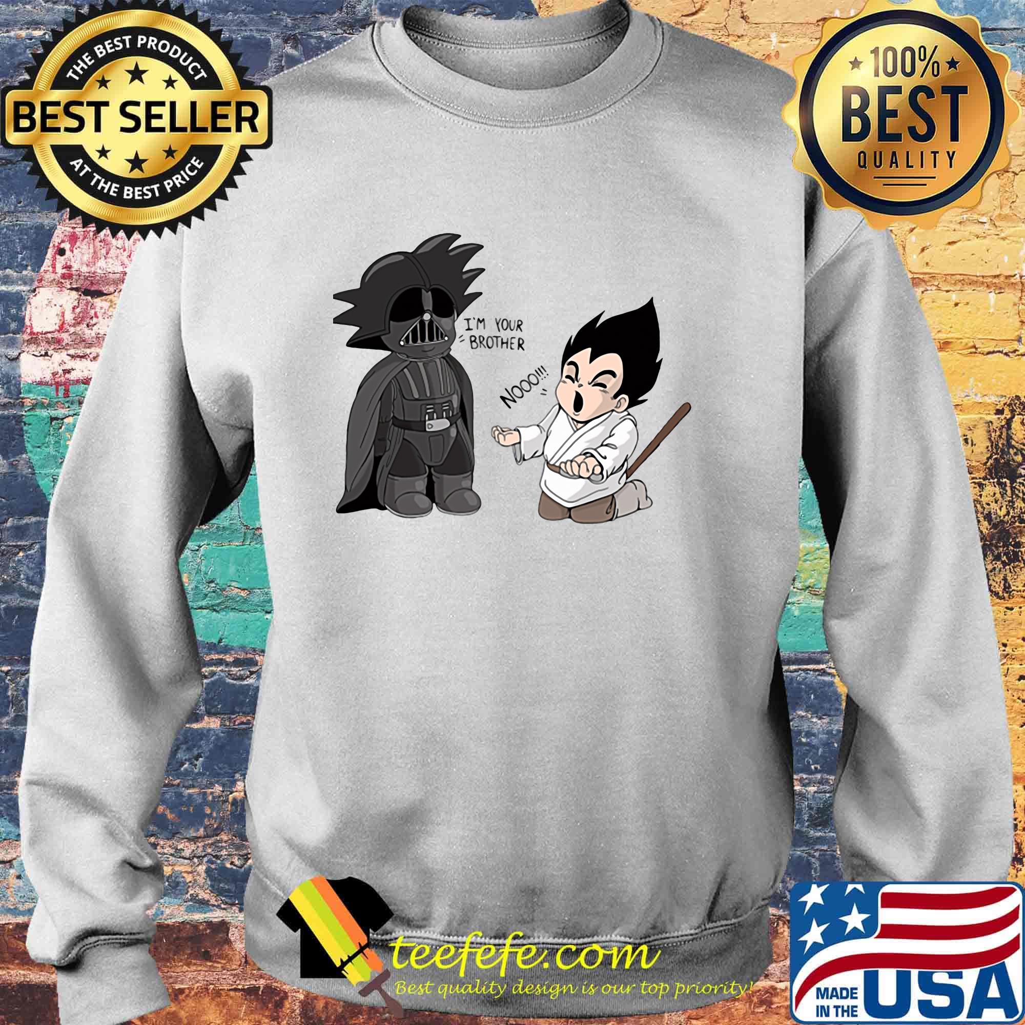 Star wars darth vader songoku i'm your brother no s Sweater Star wars darth vader songoku i'm your brother no s Sweater