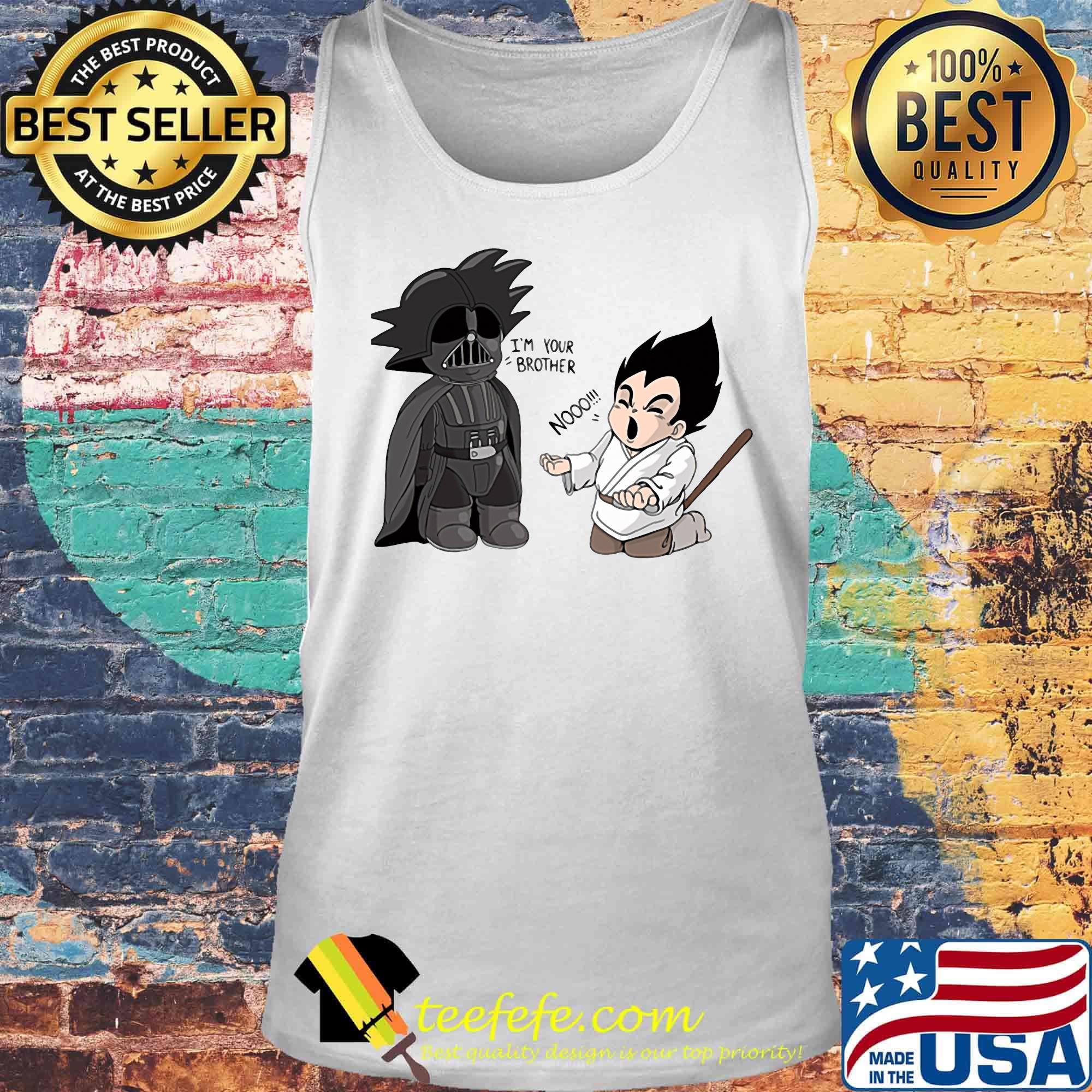 Star wars darth vader songoku i'm your brother no s Tank top Star wars darth vader songoku i'm your brother no s Tank top