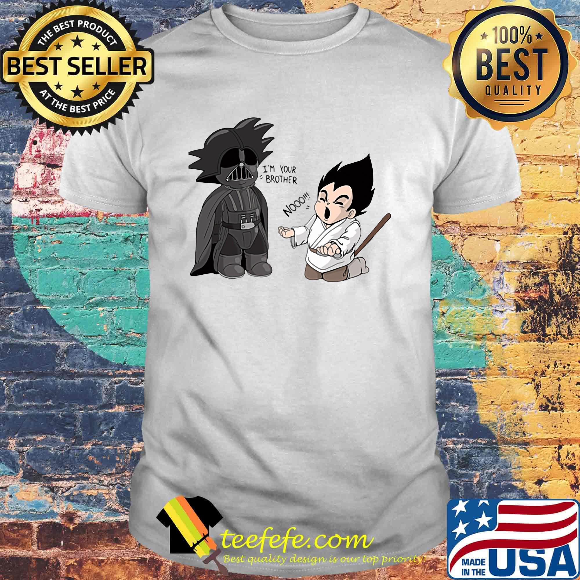 Star wars darth vader songoku i'm your brother no shirt