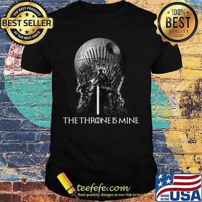 Star wars darth vader the throne is mine night shirt