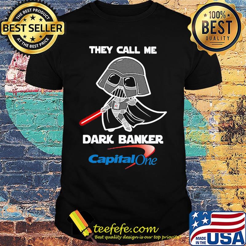 Star wars darth vader they call me darth baker capital one shirt