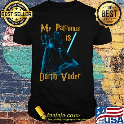Star Wars Harry Potter My Patronus Is Darth Vader shirt
